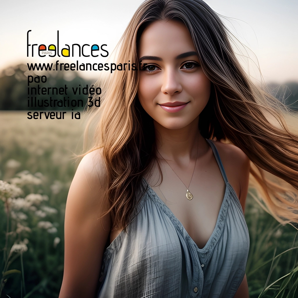 Pao mise en page internet vidéo illustration 3d serveur IA générative AI freelance paris studio de création magazines 4akfm6h0